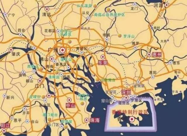 【科普篇】从卫星地图看粤港澳大湾区的发展历程!_手机搜狐网