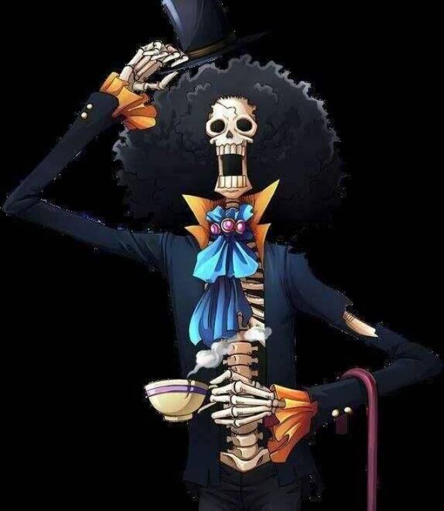 海贼王,布鲁克的故事乍看并不感人,仔细品味却带给人力量!