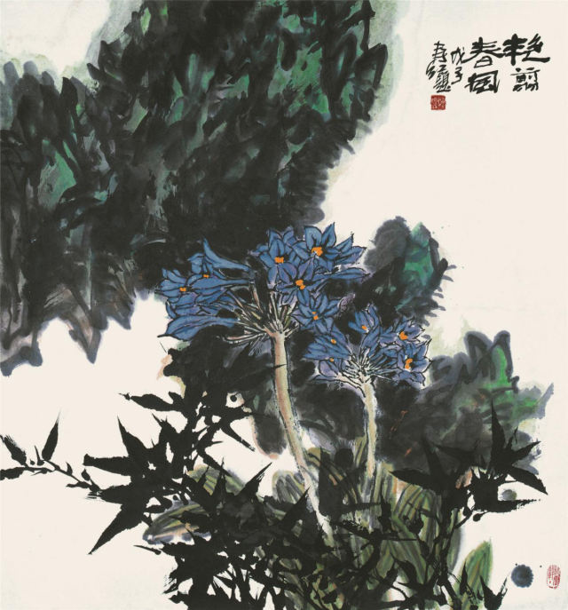 丹青翰墨迎国庆:读庄寿红国画艺术