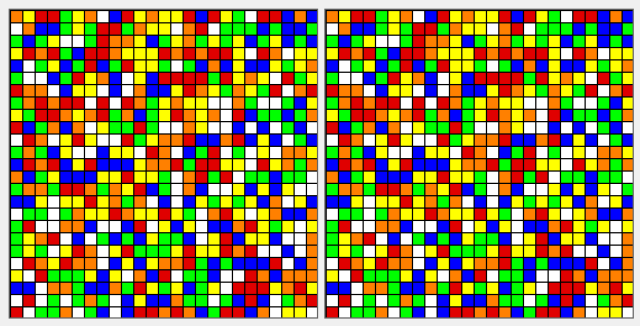 魔方墙找茬大挑战--探索人类双眼极限