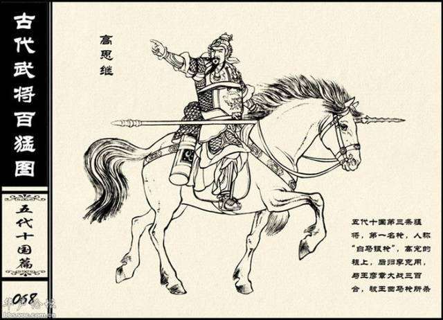 中国古代武将百猛图