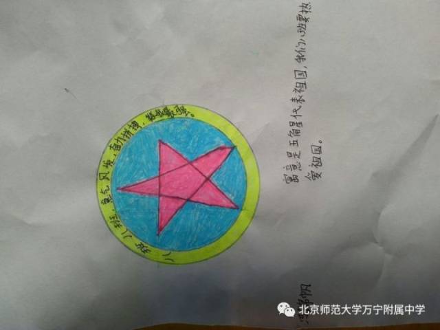 七年级八班班徽设计大赛