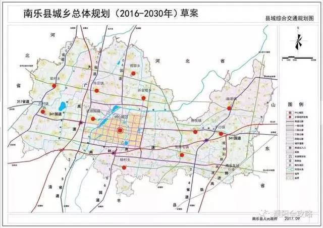 县域综合交通规划图