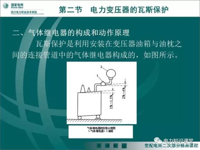 讲解瓦斯继电器与变压器主保护