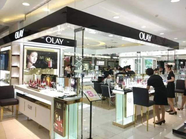 广百新市店olay专柜全新亮相