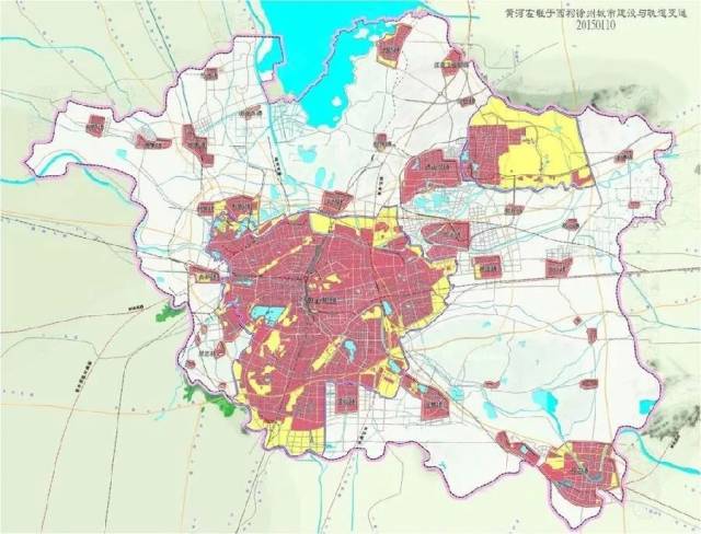 与2020年规划相比,增加了 贾汪大吴双楼港片区,铜山区张集镇,开发区