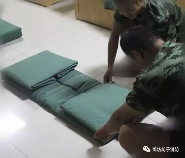 潍坊坊子消防大队组织开展新招政府专职消防员