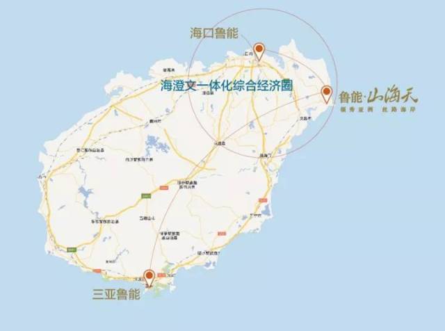 鲁能山海天位于海南省东北部的文昌市,地处海南省鳌头位置.