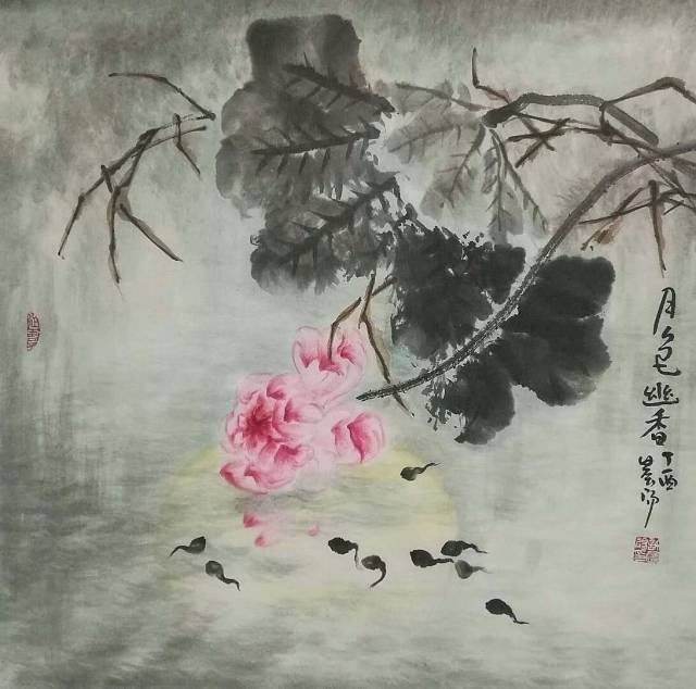 河北省美术家协会会员许晨阳国画作品欣赏