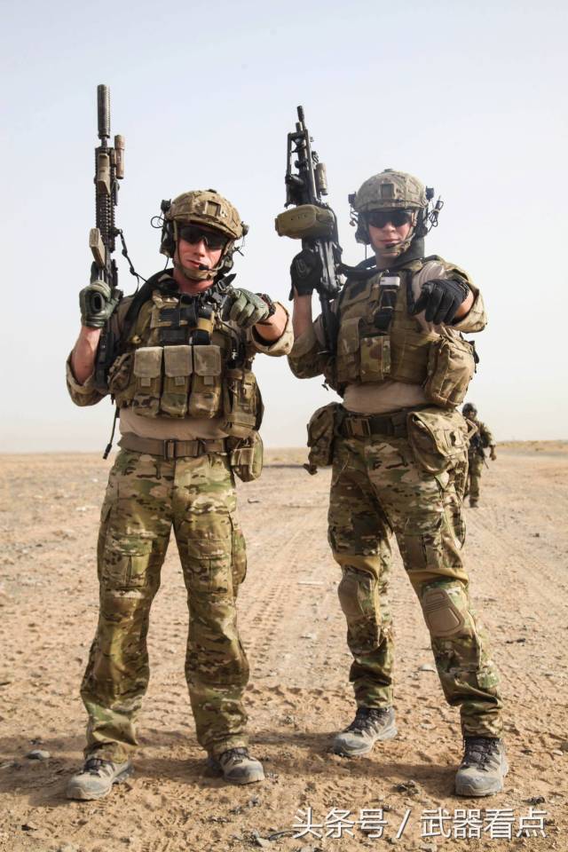 美军特种部队和游骑兵,在阿富汗的——高清照片