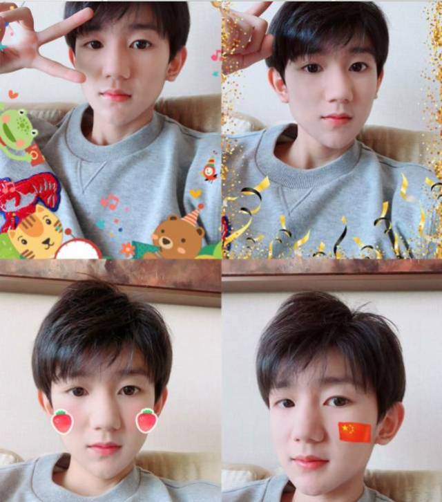 tfboys拍照的手势有三种含义,你没发现吧