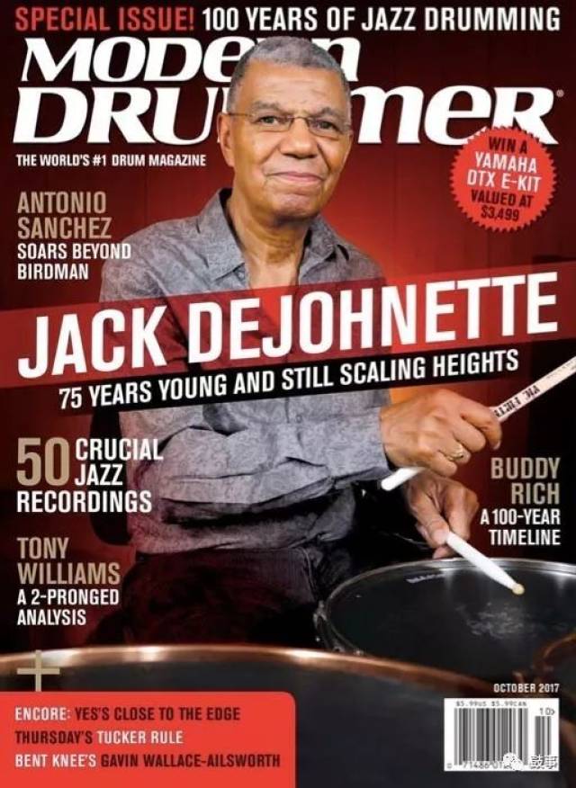 【会员服务】国庆来点儿精神食粮—2017年10月《modern drummer》杂志