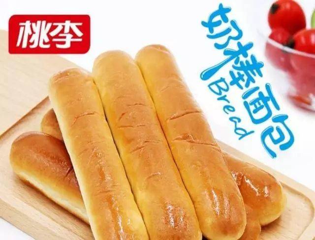 桃李奶棒面包240g 原价:7.00元/袋 疯一价: 5.90元/袋