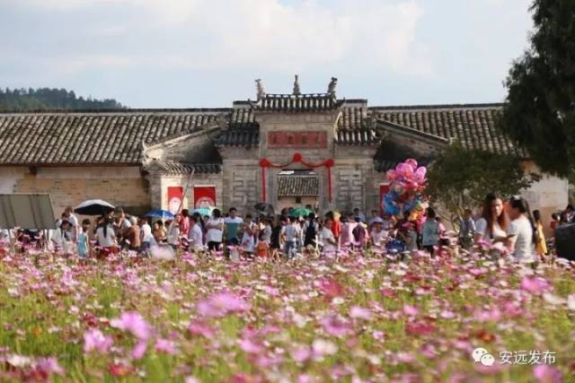 人山人海,文化大餐引爆全国最大方型围屋(安远东生围)