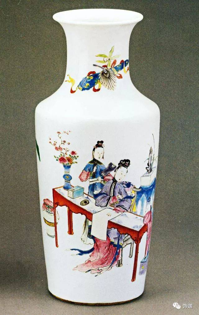 各大博物馆馆藏—清代瓷器上的画中仙