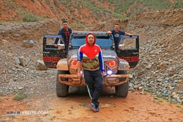 引擎声响彻山谷 循化撒拉尔红谷越野体验场地迎来首位