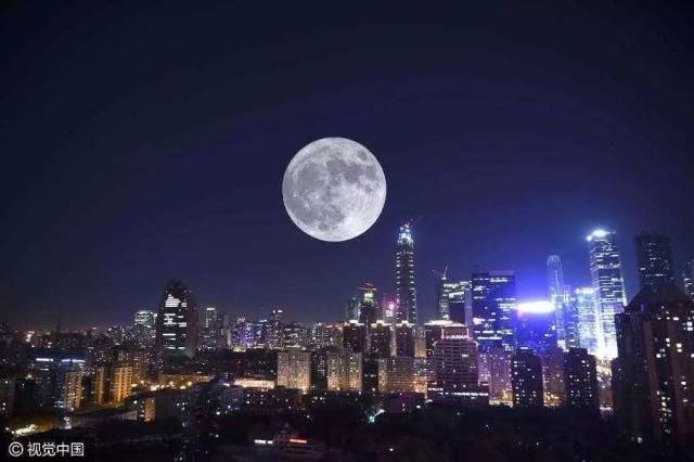上海今晚赏月悬了!好在最大最圆月亮出现在