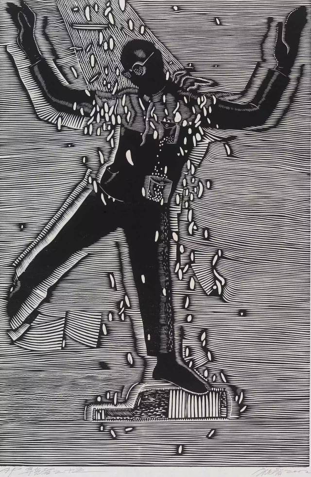 宋光智 寻觅者之十五 凸版 90×60cm 2017 皮奥特·斯考隆 piotr