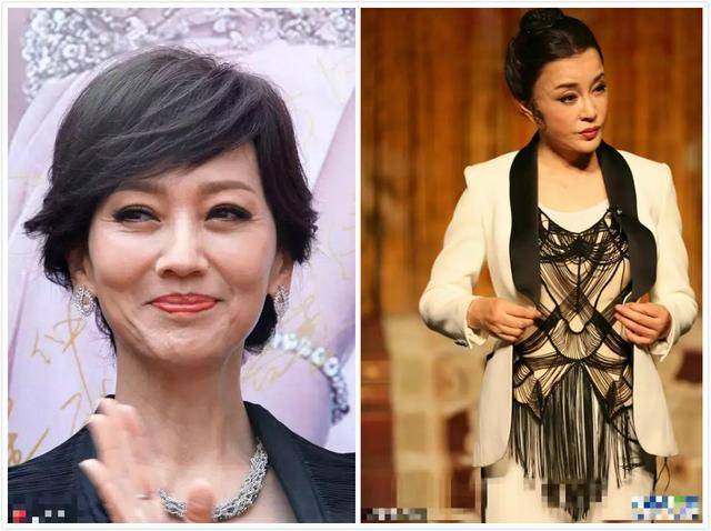 在对比下赵雅芝刘晓庆的近照,虽被网友们称为"冻龄女神",但可以看出跟