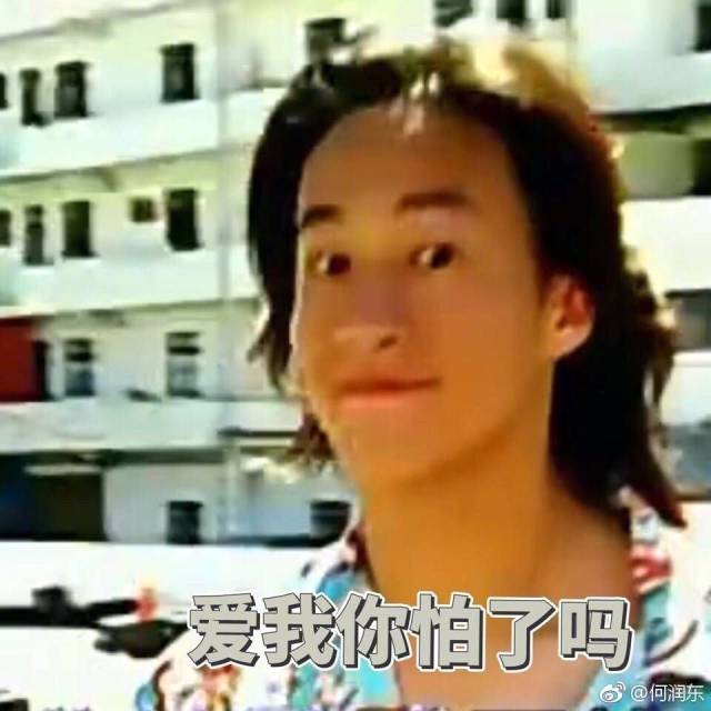 何润东表情包不输黄子韬!网友:"黄何兄弟"成表情包霸主!