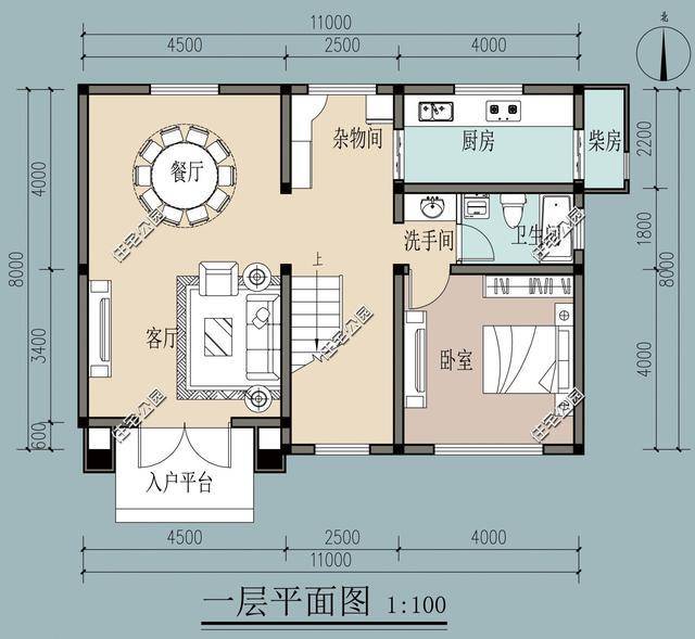 农村建房90平米也请设计师,除了户型好,建房更省钱