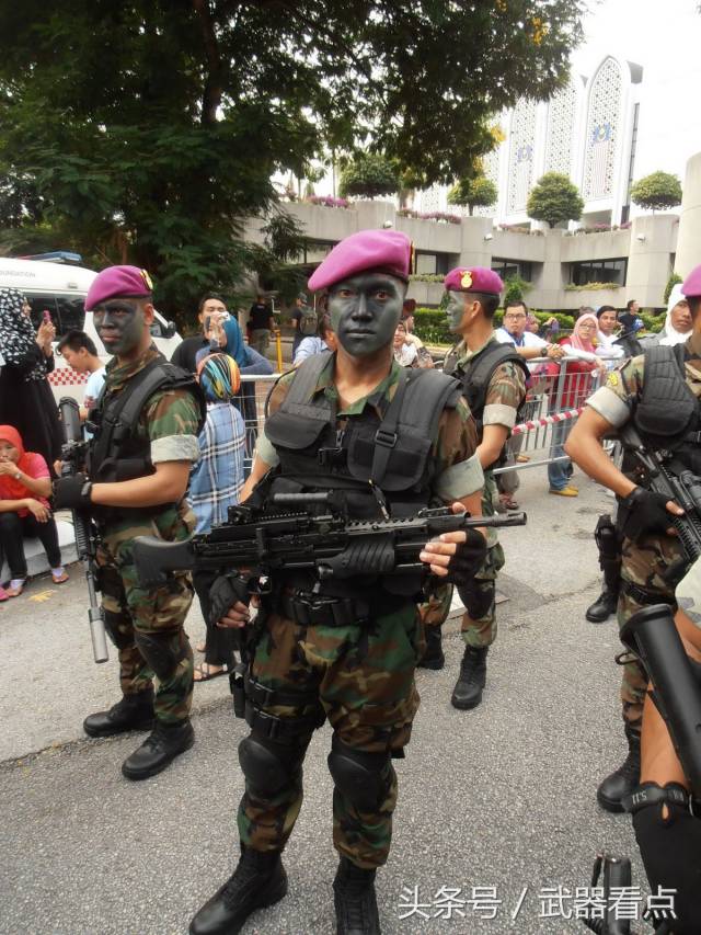 马来西亚特种部队:装备的杂牌武器
