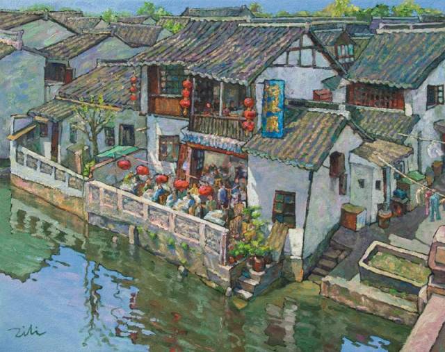 李自力：我愿意用画和大家分享我的缤纷世界