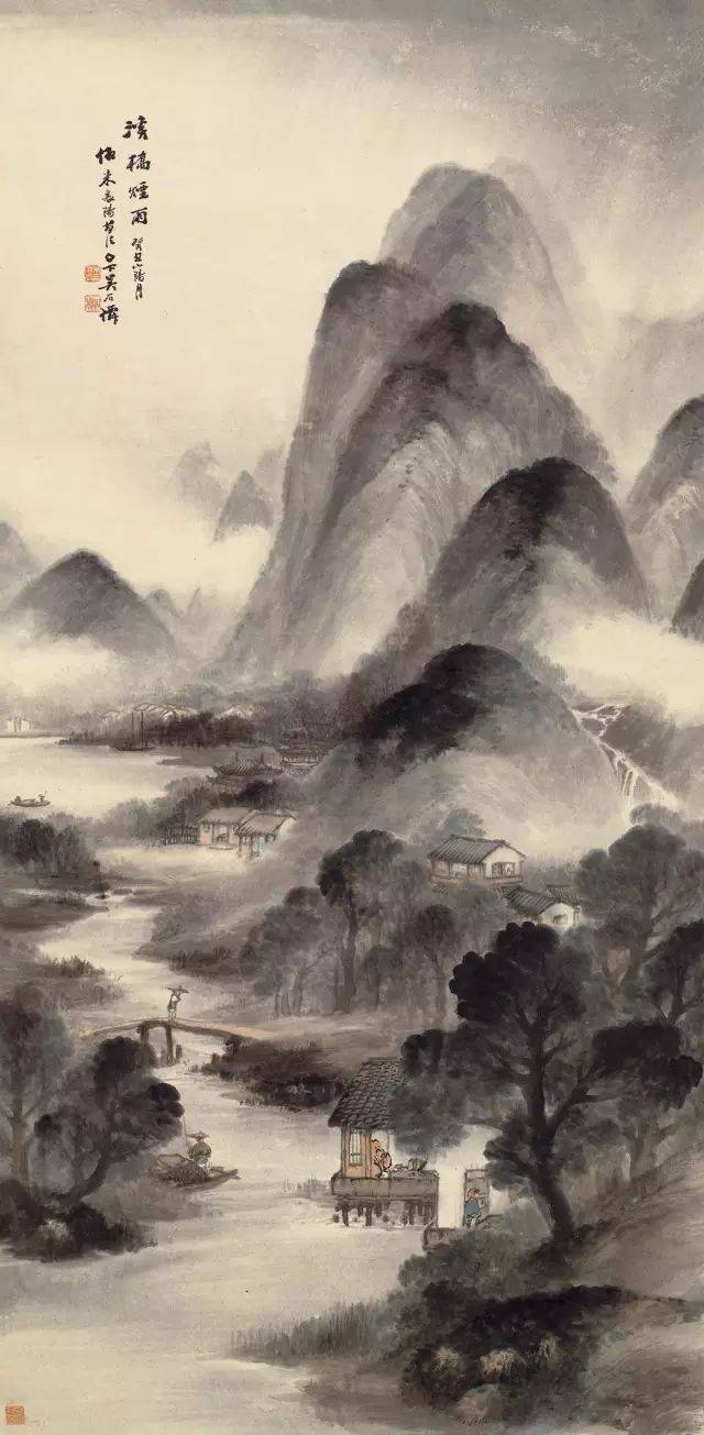 吴石仙(1845-1916),晚号泼墨道人,上元(今南京)人,近代海派画家.