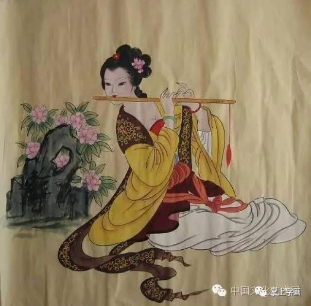 仕女工笔画,太精美了!