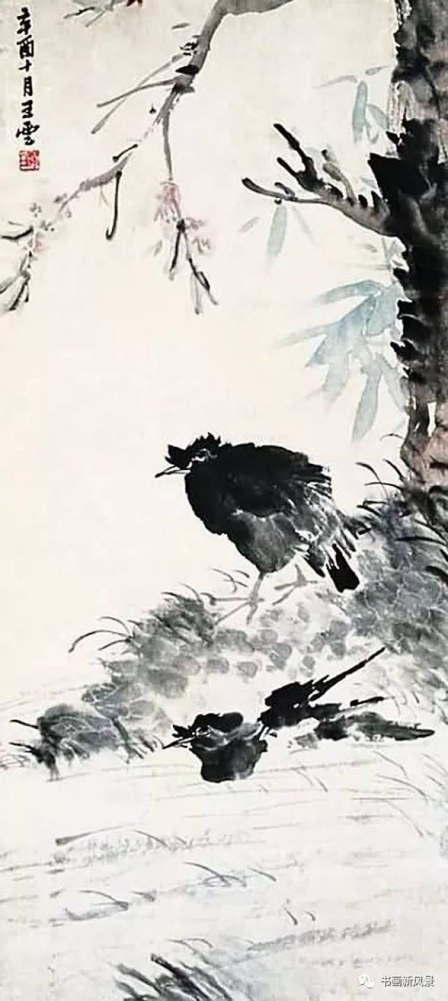 花鸟大师王梦白精品20幅!