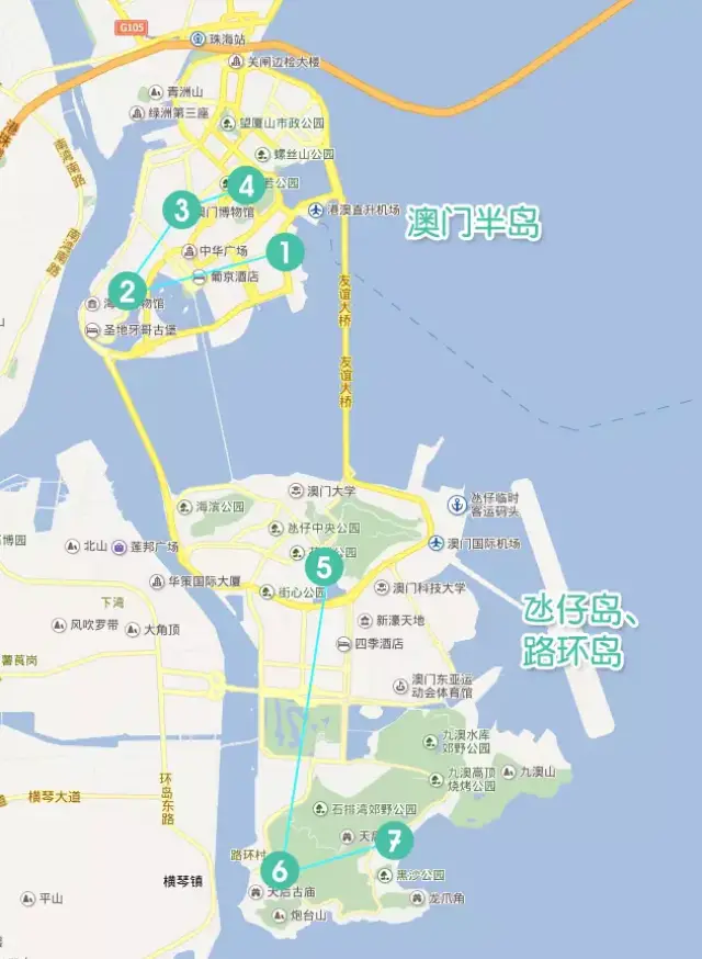 澳门这些地方居然那么美