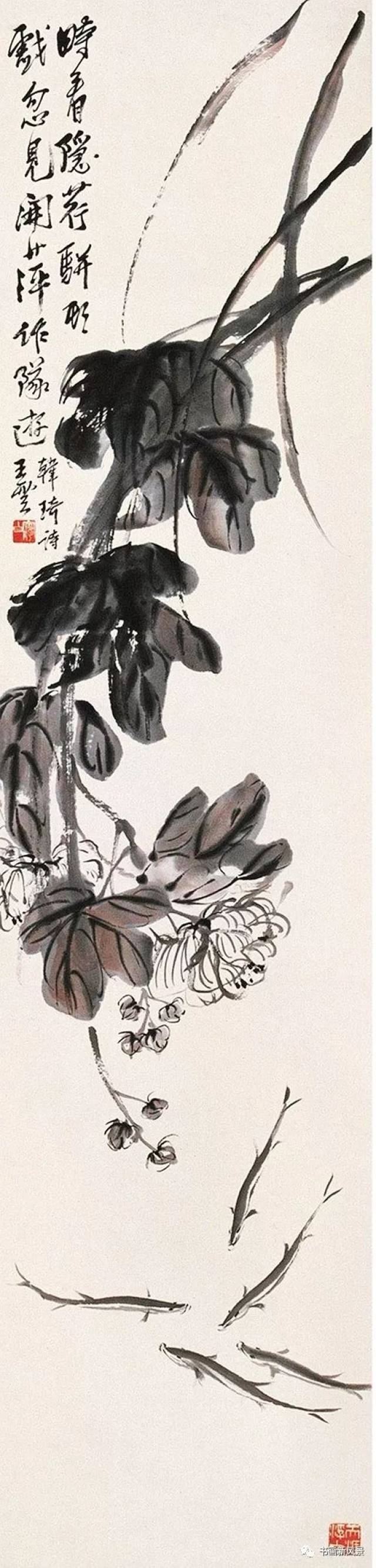 花鸟大师王梦白精品20幅!