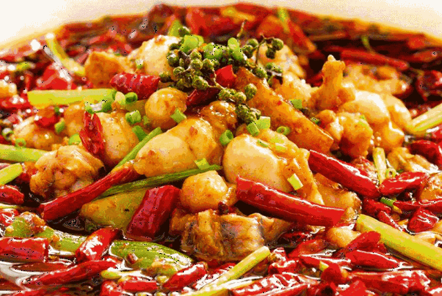 干 锅 鸡 美食 网 做法 640_427 gif 动态图 动图