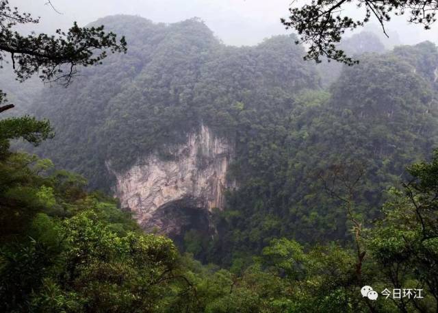 环江:天坑探险意外摔伤 女驴友困深山获救(视频)