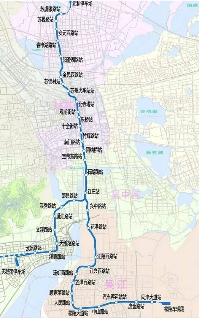 苏州地铁1-9号线,s1-s6号线路最新进展一览