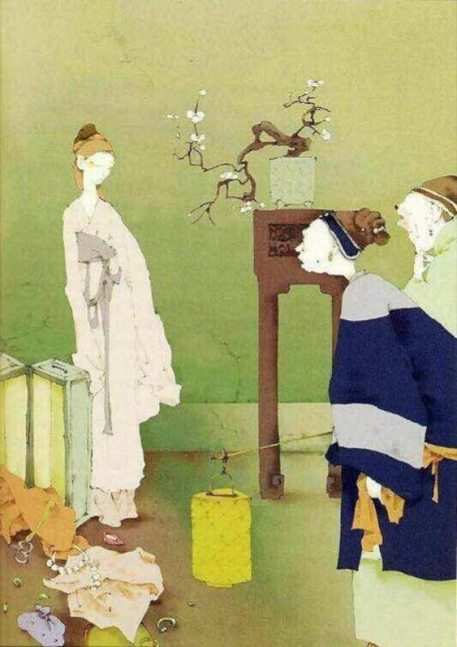 曾收过孙绍祖五千两银子,孙要了几次无果,就指着迎春大骂: