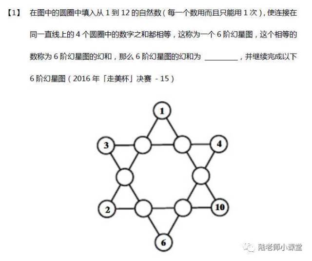 只不过到了杯赛的时候,数阵图由于技巧性非常强,通常可以设计得超级难