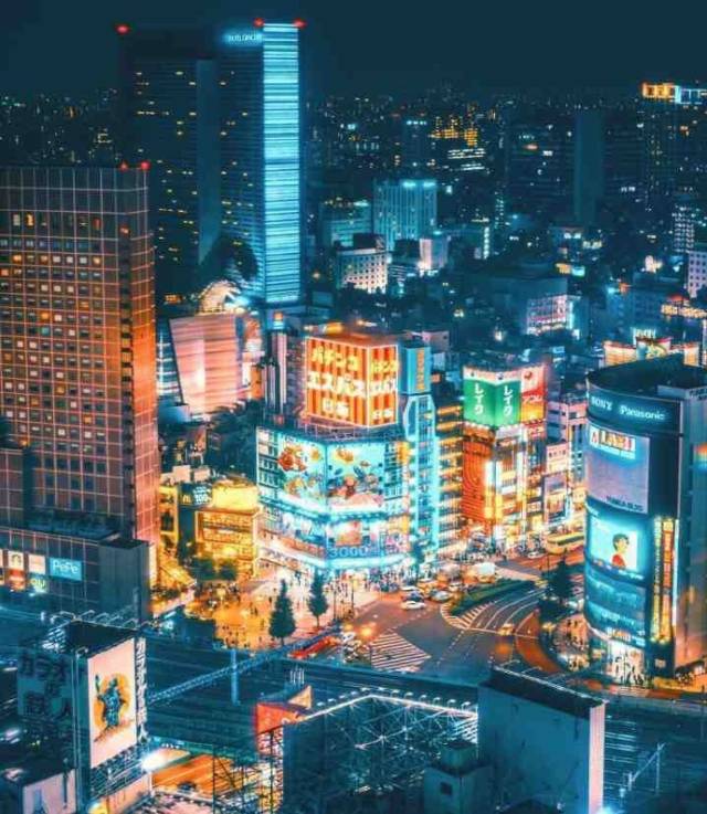 摄影师镜头下的日本夜景,二次元感炸裂,好棒!