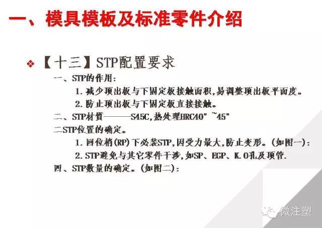 模具模板和标准零件介绍,很详细