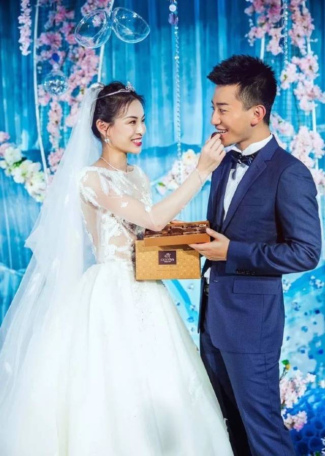 吴敏霞上海大婚全程细节照,这些小东西比新娘更抢镜!