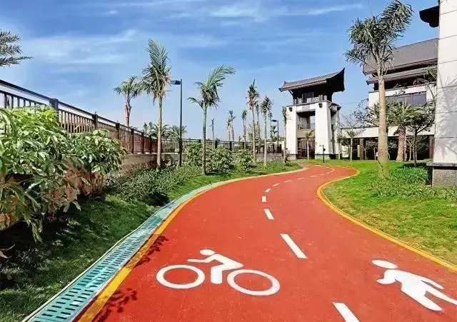 自行车绿道骑行