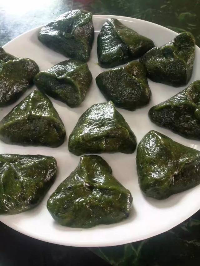 客家阿香妹手工制作艾粄全程,保证你看到口水直流