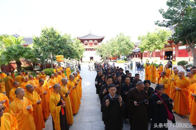 迎观音菩萨出家日 三亚南山寺水陆法会熏坛仪式