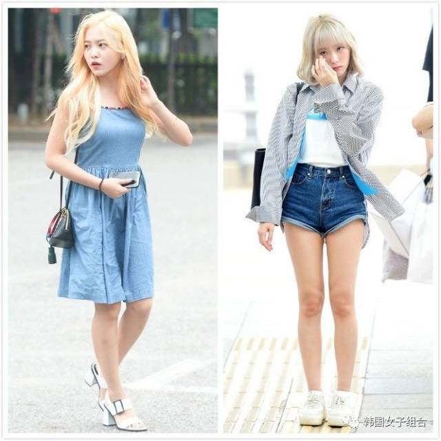 女团red velvet金艺琳yeri和宇宙少女luda