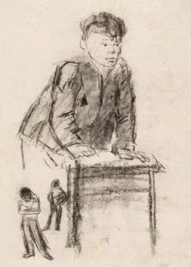 爱国大师珍贵素描手稿流出!为了一幅作品竟画了这么多