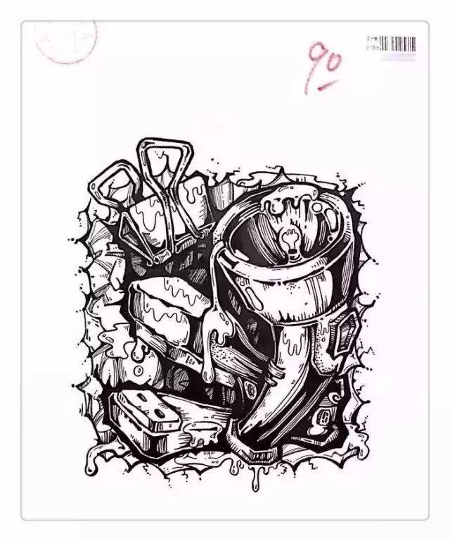 美院二三事丨2015年四川美院色彩,黑白装饰画类优秀试卷