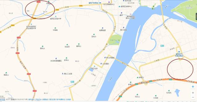 富阳主城区 也就是说除了鹿山街道 富春街道和春江街道 未来都将搭上