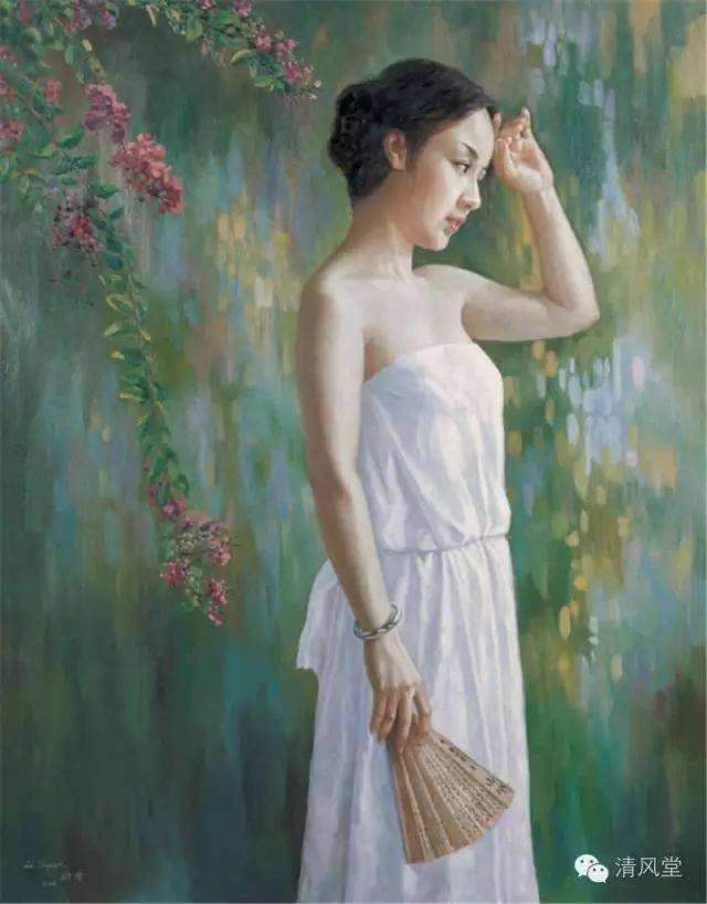 中国当代油画家女性人物塑造作品选