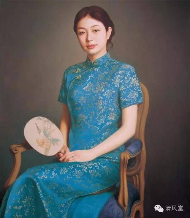 中国当代油画家女性人物塑造作品选