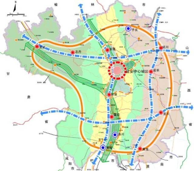 延安市城市轨道线网规划方案研究